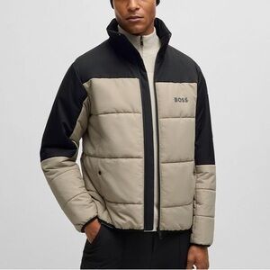 BOSS HAMAR 4 Men's Puffer Jacket with water repellent finish